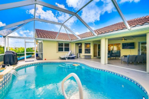 Quiet Canal Retreat with Boat Lift in Cape Coral!
